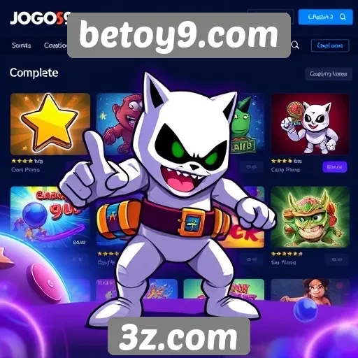 Opções de jogos disponíveis na betoy9